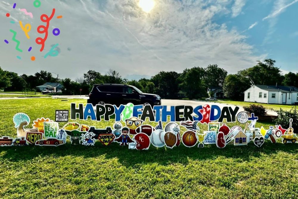 best fathers day yard card