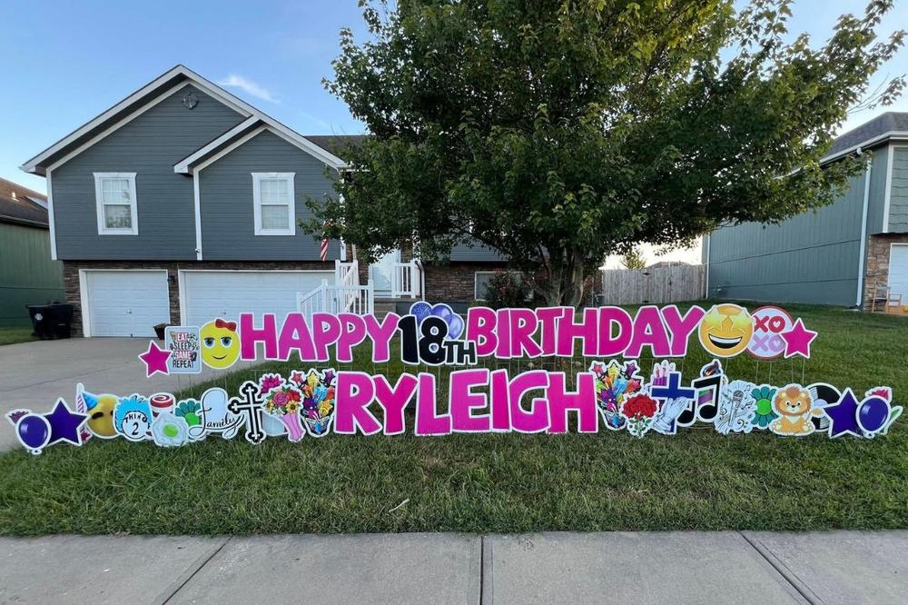 birthday yard decorations cass county mo