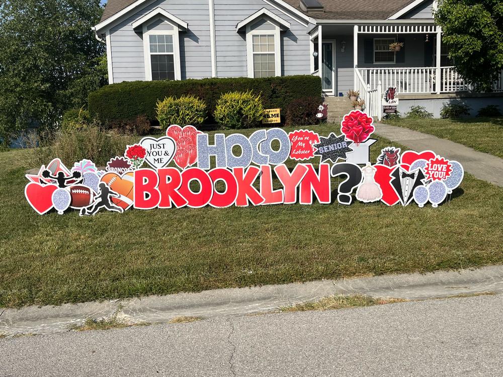 hoco yard signs