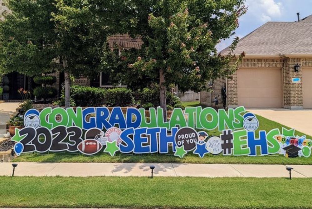 nw fort worth grad sign