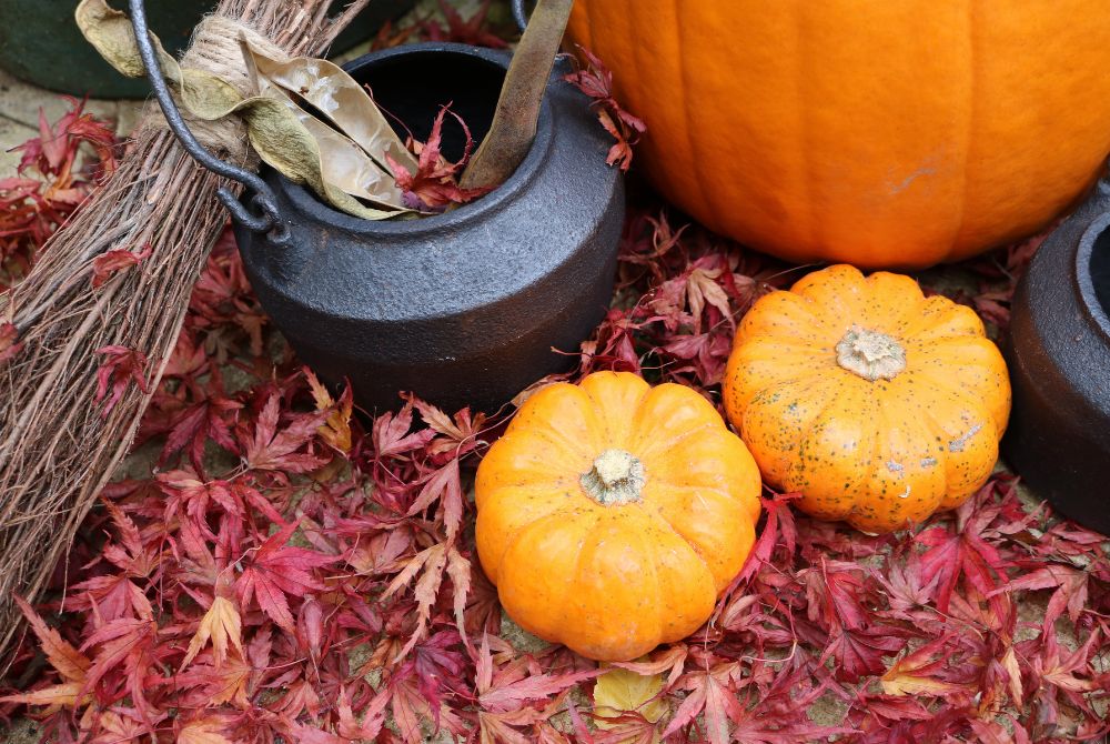 outdoor halloween decor