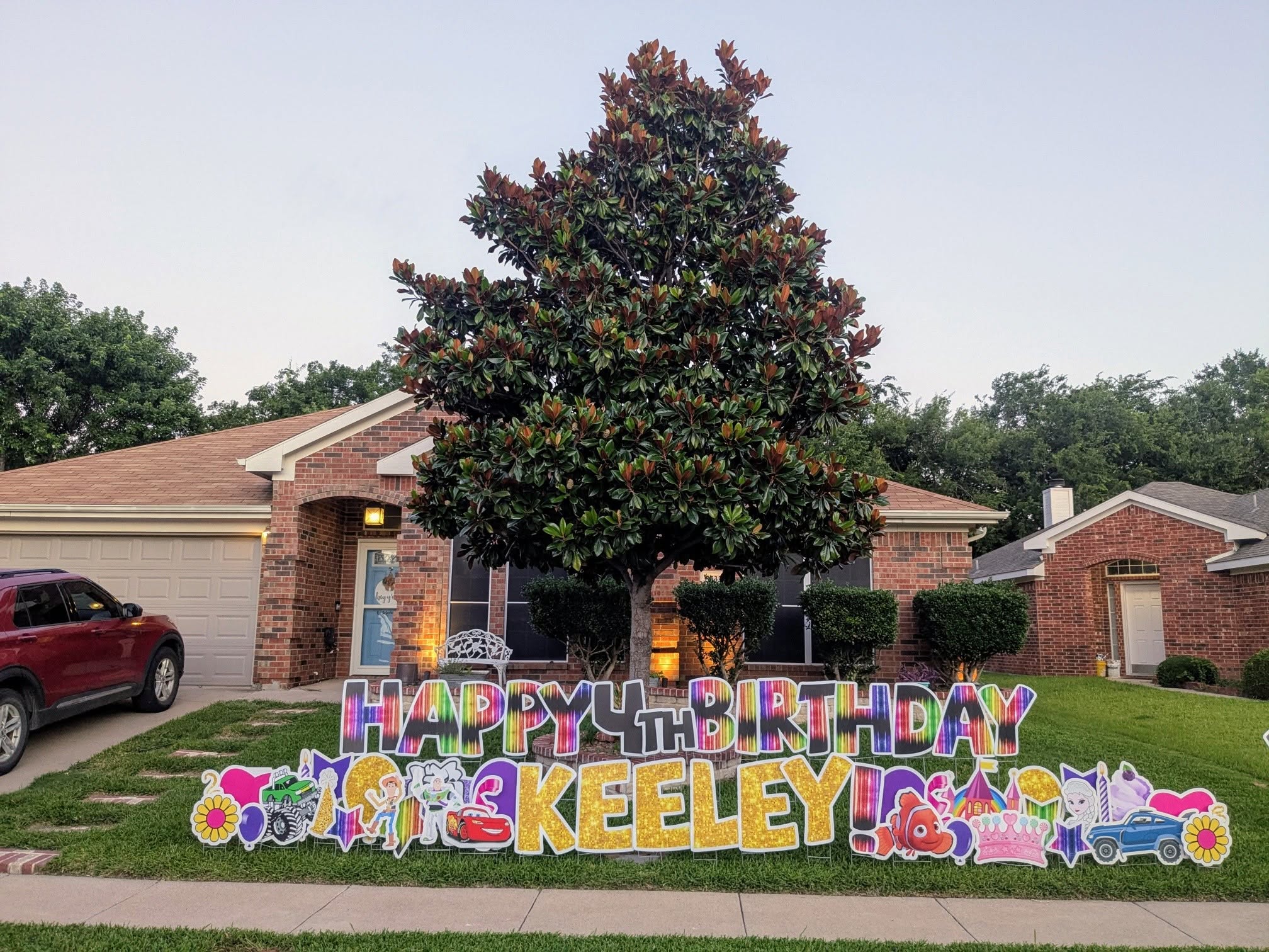 summer birthday yard sign ideas