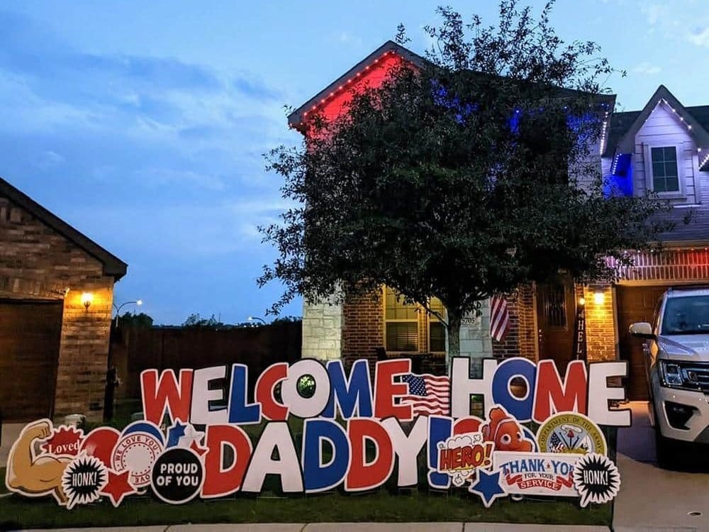 welcome home military celebrations