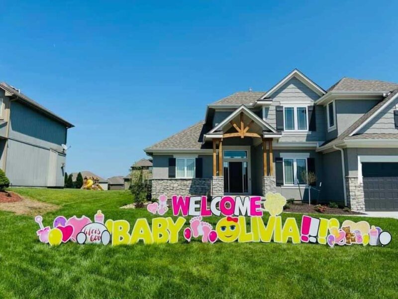 Welcome Home Yard Signs for Every Occasion - Yard deSIGNS, LLC