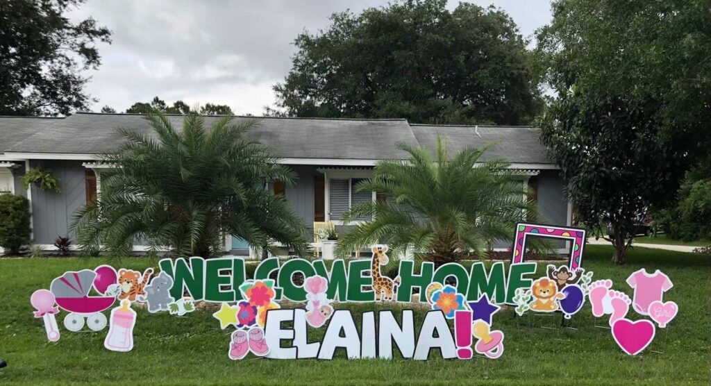 welcome home sign ideas for friends