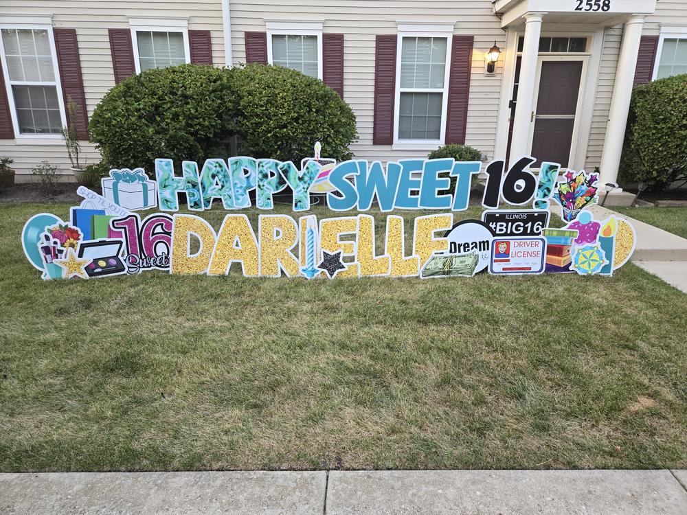 western chicago suburbs yard signs